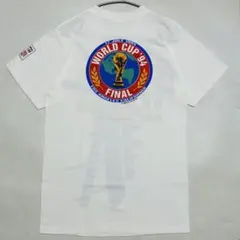 90s  USA製　94年 FIFAワールドカップ サッカーシャツL ☆1994 FIFAサッカー ワールドカップ アメリカ大会 Tシャツ 90s - メルカリ