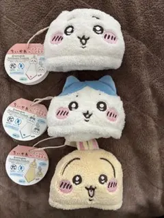 ちいかわ マイクロ ループタオル うさぎ ハチワレ ちいかわ 全3種類セット