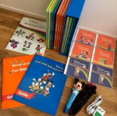 N お得セット DWE マジックペンセット&アドベンチャーセット　ディズニー英語