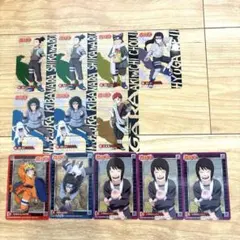当時物・希少】NARUTO ナルトスナック クリアカード 9枚まとめ売り
