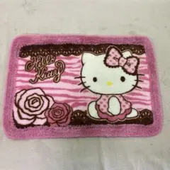 【未使用★2011年製】サンリオ　ハローキティ　マット　バスマット　ピンク　③