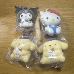 サンリオ ふわわフロッキーマスコット 4個セット