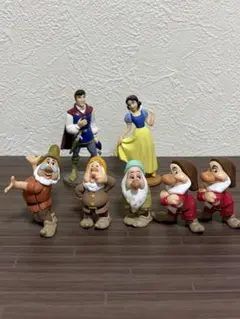 白雪姫と七人の小人 フィギュア 8体セット Amazon.co.jp: 8ピース/セット白雪姫と7人小人フィギュアおもちゃ