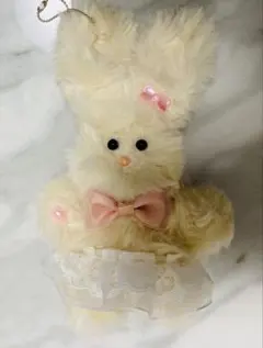モールドール ホワイトうさぎちゃん キーホルダー