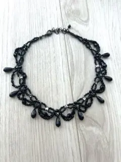 Maria Rossi ウンゲル ネックレス ヴィンテージ ピーコックカラー 