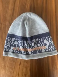 J.LINDEBERG ジェイリンドバーグ ゴルフ ニット帽　ビーニー グレー