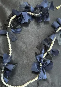 連休お値下げ　セレモニー　卒業入学結婚パーティ淡水パール　LANVIN レリアン