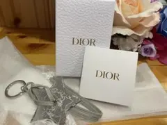 Dior 星型チャーム 星型キーホルダー 地図模様