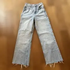 ZARA ブーツカットデニムパンツ EUR32