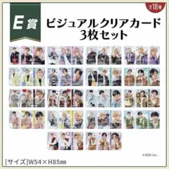 EBiDAN 一番くじ E賞 ビジュアルクリアカード