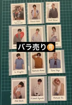 INI コンプ 写真集 ビバラビ タワレコ 特典 ステッカー