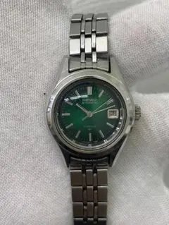 SEIKO 自動巻き　デイデイト　2205-0690 グリーン文字盤　ジャンク