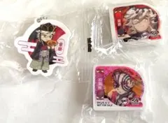 くら寿司 鬼滅の刃 ビッくらポン 童磨 猗窩座 ラバーチャーム 消しゴム　セット