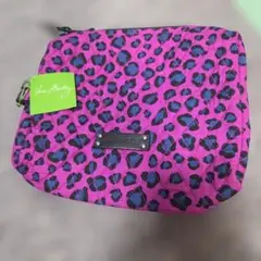 Vera Bradley キルティング ポーチ ピンク レオパードのサムネイル
