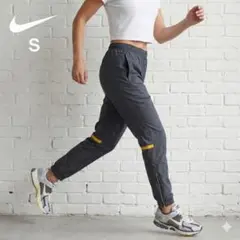 【NIKE】ナイキ ドライフィット トレーニングパンツ ランニング S グレー