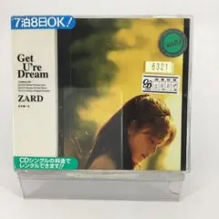 邦楽CDシングル　ZARD Get U’re Dream〈レンタル落ち〉SCDさ