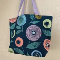 SALE花柄 北欧 ミニバッグ ハンドメイド