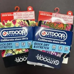 OUTDOOR アウトドア ボクサーパンツ サイズM 2枚セットのサムネイル