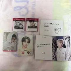 enhypen ニキ　メッセージ　アクリルキーホルダー　ウエハースもしもしカード