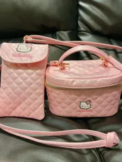 Hello Kitty キルティングポーチセット