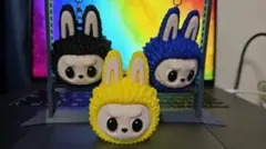 LABUBUキーホルダー【3点セット】