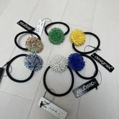 designsix ビーズヘアゴム