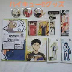 ハイキュー !！ グリッター缶バッジ　月島蛍&孤爪研磨&赤葦京治　他
