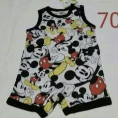 70cm ミッキーロンパース