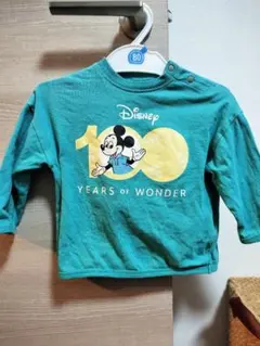 Disney ミッキーマウス 100周年 Tシャツ 80cm