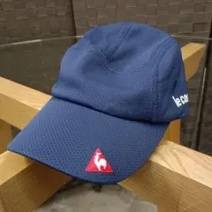 le coq sportif メッシュキャップ ネイビーFREEサイズ