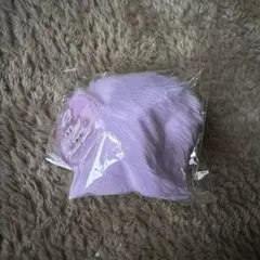 エスターバニー ポンポンキーチェーン パープル①