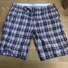 REPLAY チェック柄 ショートパンツ