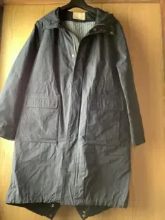 GALLARDAGALANTE ライナー、フード付き モッズコート　ネイビー