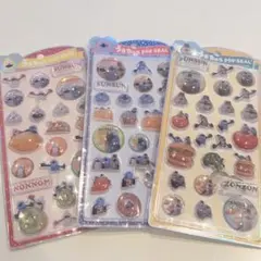 正規品 うるちゅるポップシール スンスン 3種 セット 新品未開封