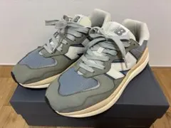 New Balance スニーカー M5740グレー/ブルー 1300カラー