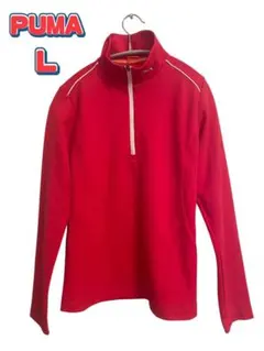 PUMA レディース　長袖　ハーフジップ　L
