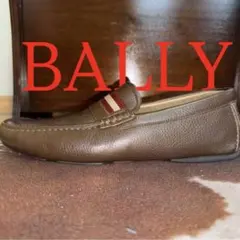 【極美品！】BALLYレザーローファーCROKETT バリーストライプのサムネイル