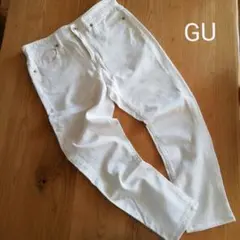 GU　ホワイトデニム