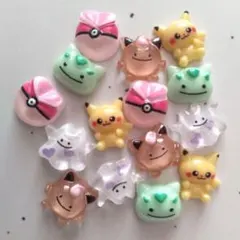 ポケモン ネイルパーツ 15個セット デコパーツ
