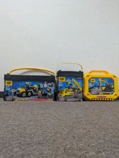 CAT 建設車両セット 3種 ケース付き