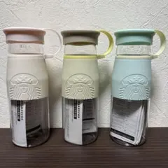 スターバックス スタバ 韓国限定 ストラップリッドボトル 591ml 3점 세트
