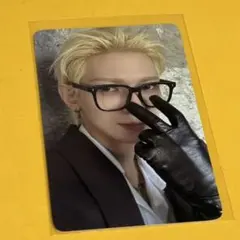 ATEEZ gh4 EVERLINE ヨサン 眼鏡 ラキドロ トレカ