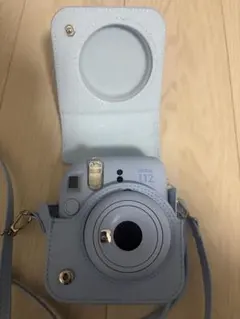 instax mini 12 ライトブルー 本体＋専用 純正ケース付