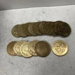 レア！旧1ポンド イギリス 赤いライオン ドラゴン 等 硬貨 9種29点