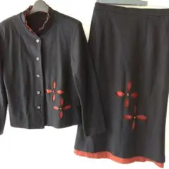 ❄レディース　黒のセットアップ