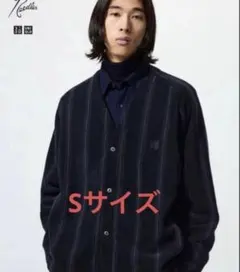 Needles UNIQLO ネイビー ストライプ カーディガン S ユニクロ