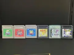 ポケモンGB 6種セット 動作確認済 Pokemon japanese ver