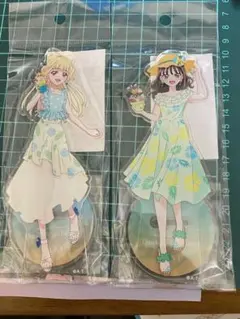 わんだふるプリキュア！　『海風のリゾート』　猫屋敷ユキ&まゆ アクリルスタンド