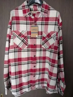KANSAI JEANS メンズ 長袖 ネルシャツ M