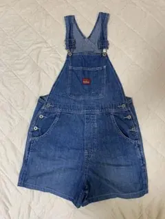 Old Navy デニムブルーショートオーバーオール S